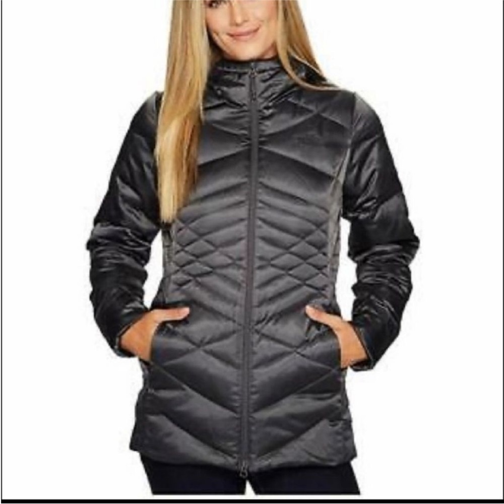 NORTH FACE Women's Aconcagua Parka II Goose Down Fill 550 Hooded Jacket Small